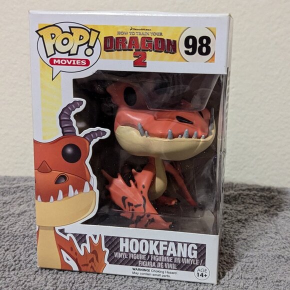 FUNKO POP FIGURINE Hookfang How To Train Your Dragon 2 #98 - Picture 1 of 5